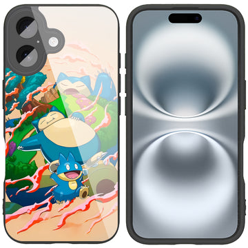 Pokemon Snorlax iPhone smartphone case compatible with all iPhone models