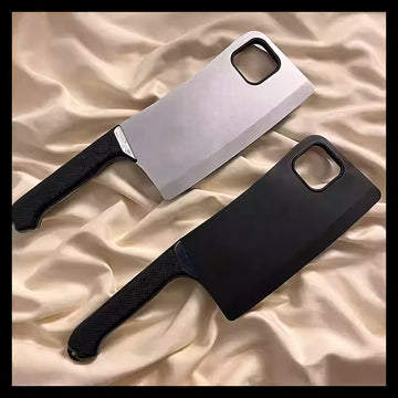 SNSで話題の包丁型スマホケース　iPhoneケース 新作 変わり種 個性的