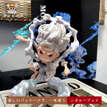 『ワンピース』フィギュア：ニッコル、ロブ、ゾロ、サンジのPCケース用デカール・デスクトップアニメフィギュア