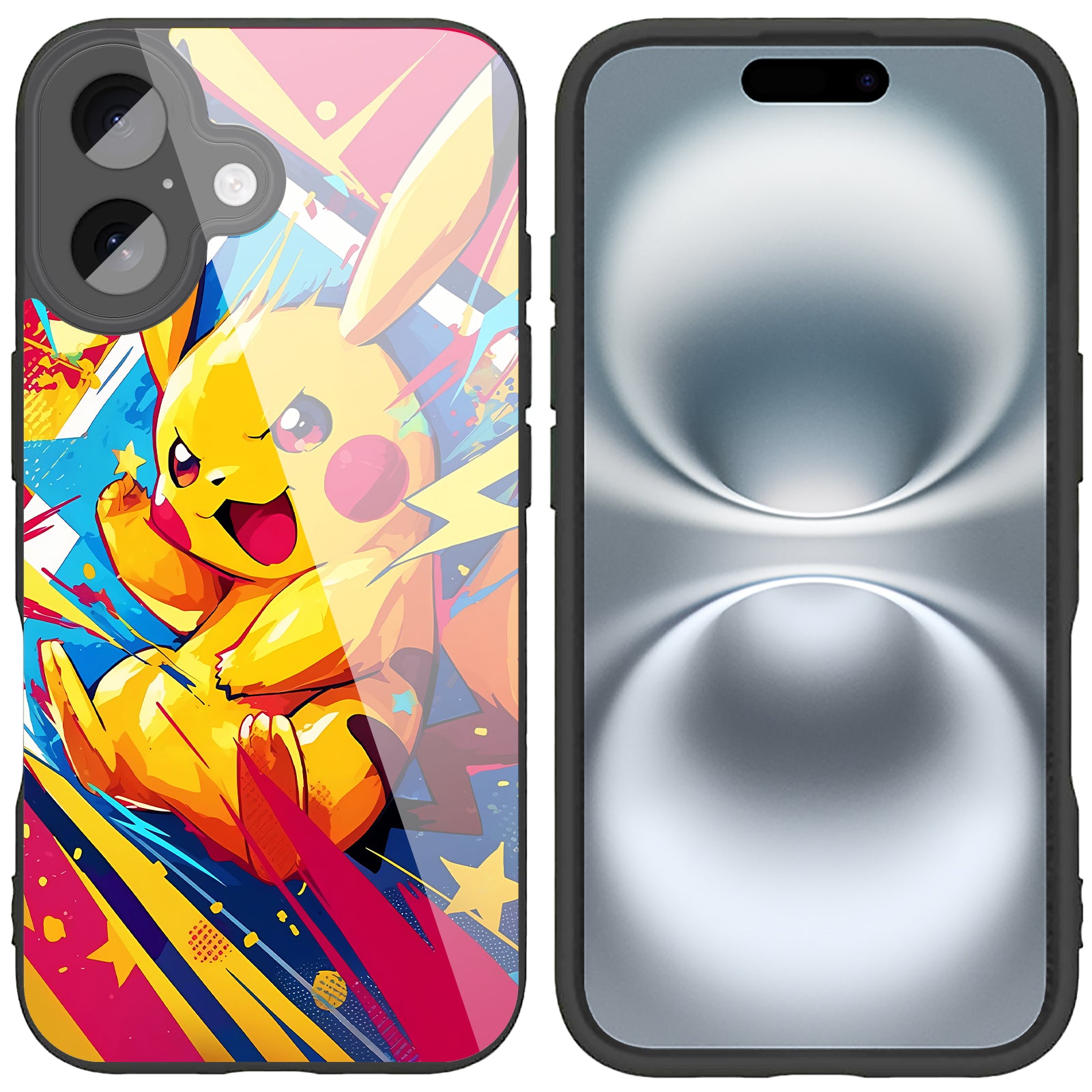 Pokemon Pikachu iPhone smartphone case compatible with all iPhone models