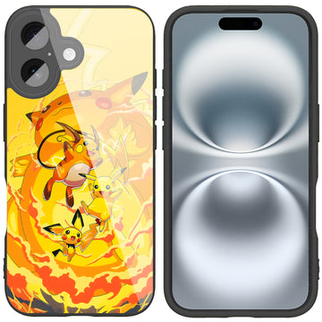 ポケモン ピカチュウ iPhone スマホケース iPhone全機種対応
