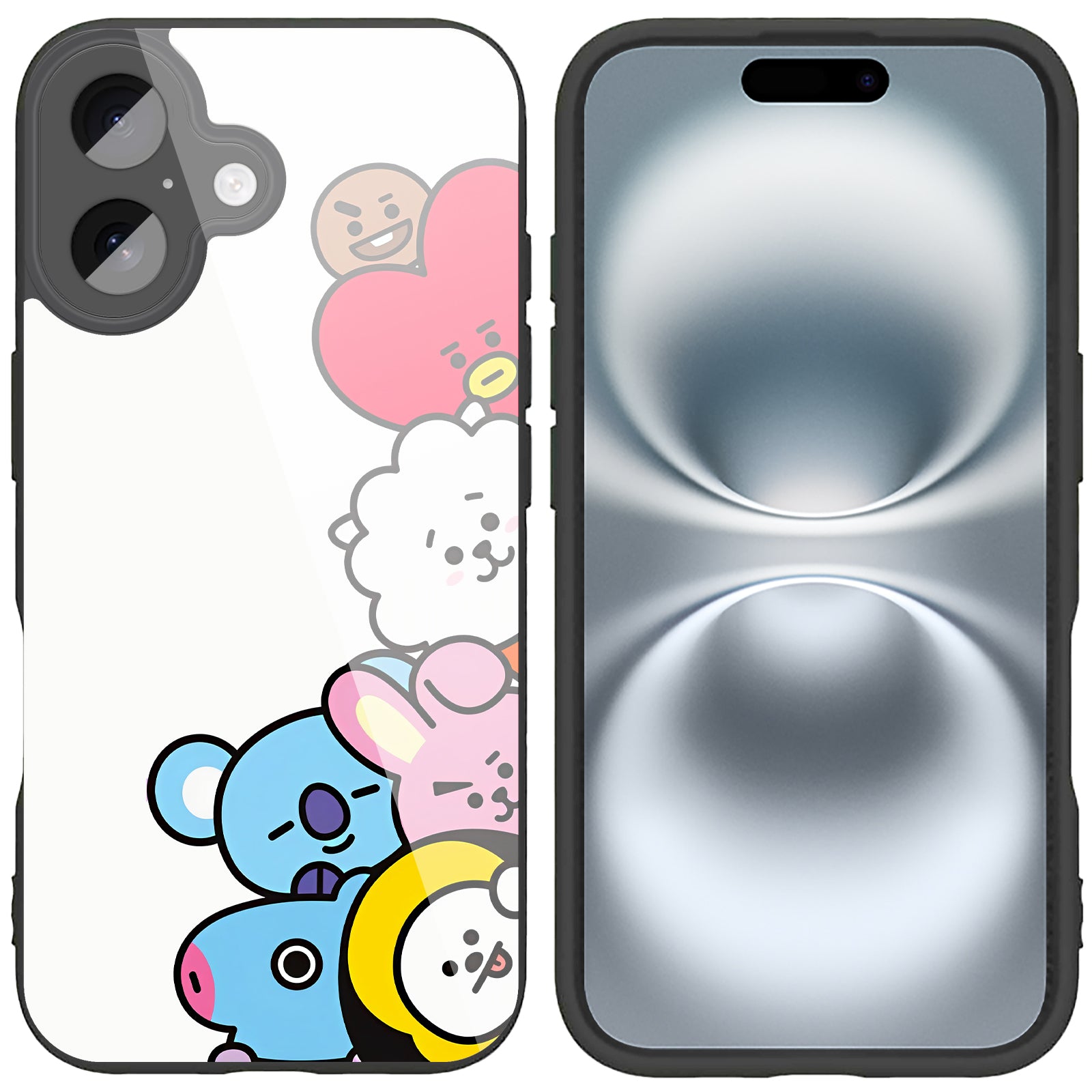 BTS 방탄소년단 1 iPhone 스마트폰 케이스 iPhone 전 기종 대응