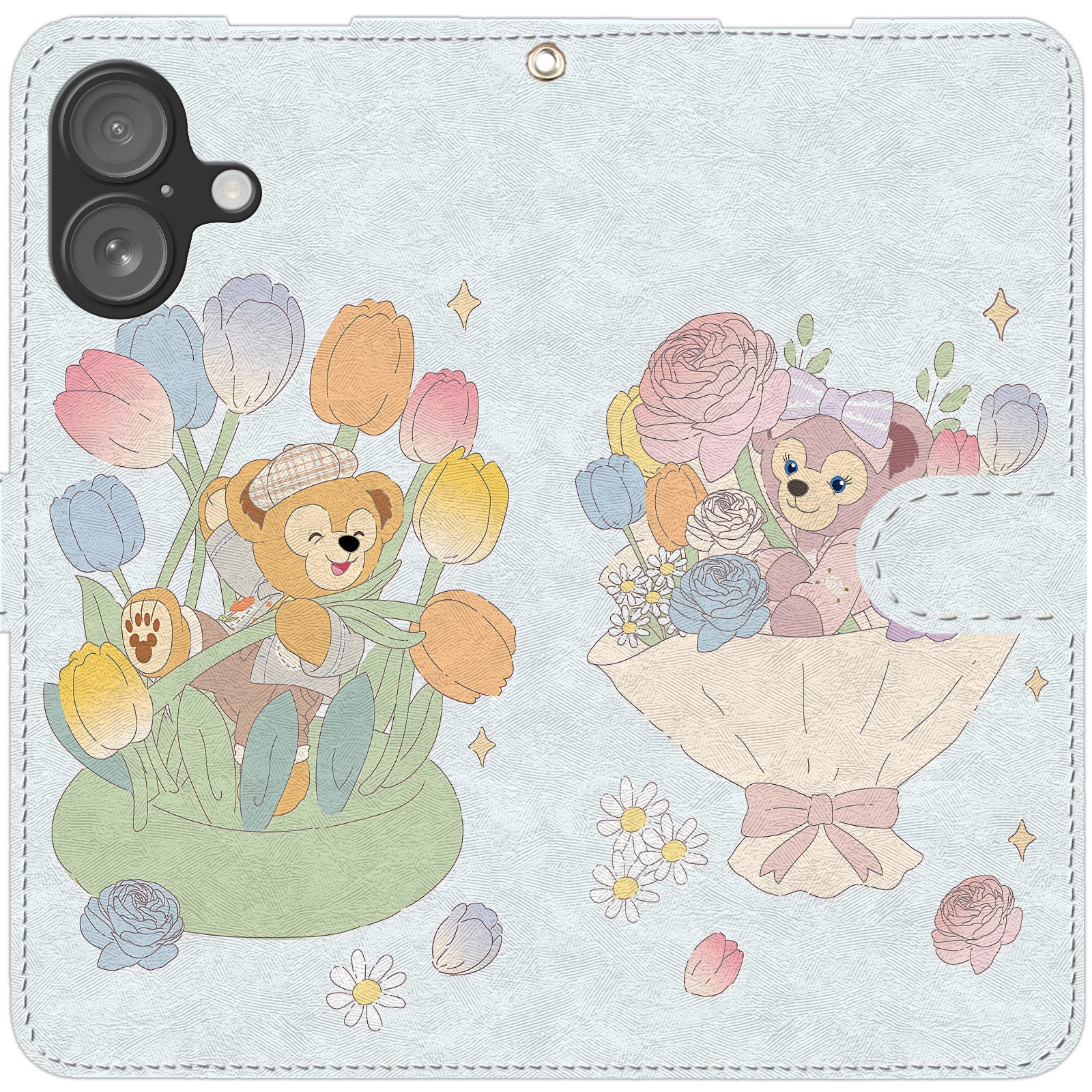 Duffy iPhone smartphone case, wallet-style, compatible with all iPhone models