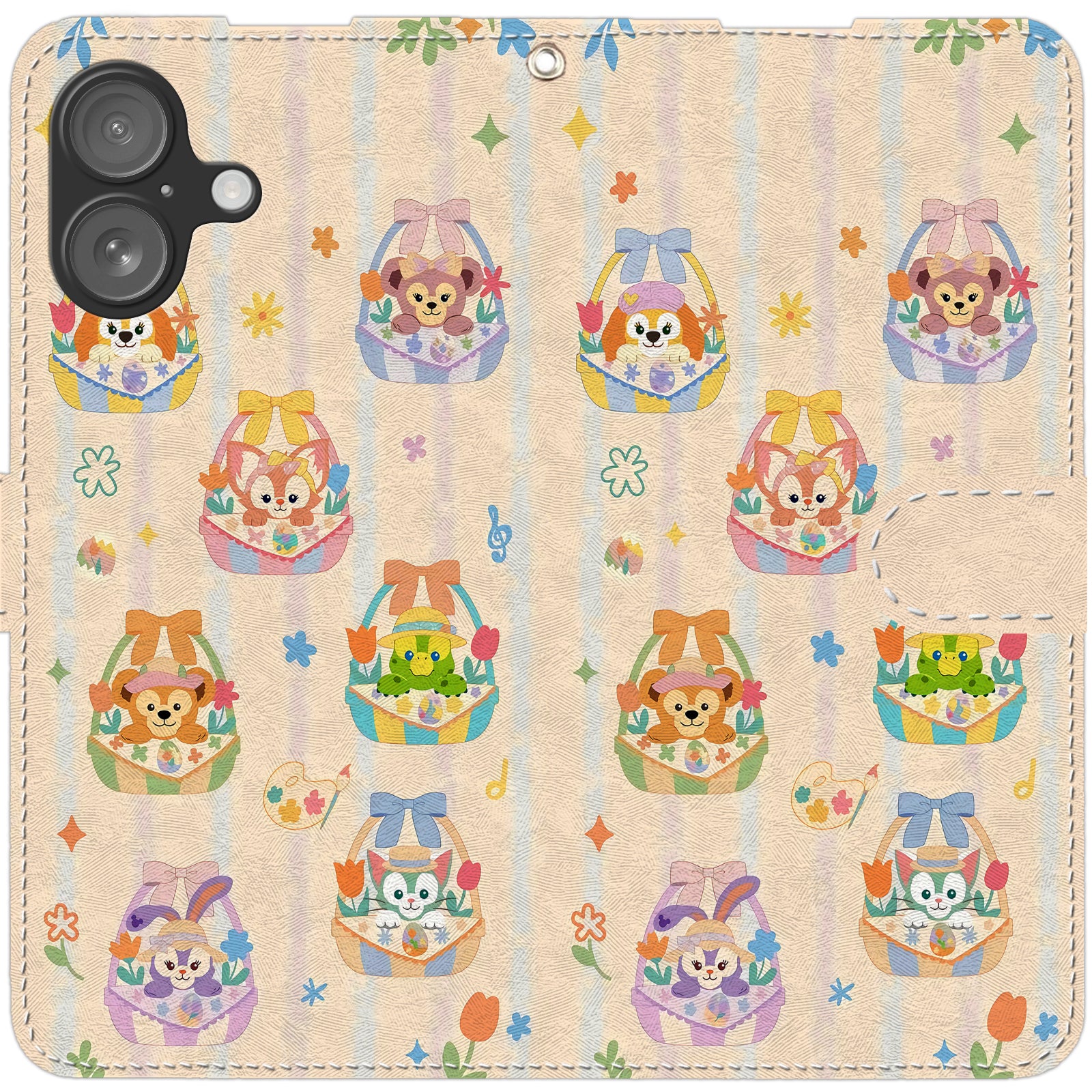 Duffy iPhone smartphone case, wallet-style, compatible with all iPhone models