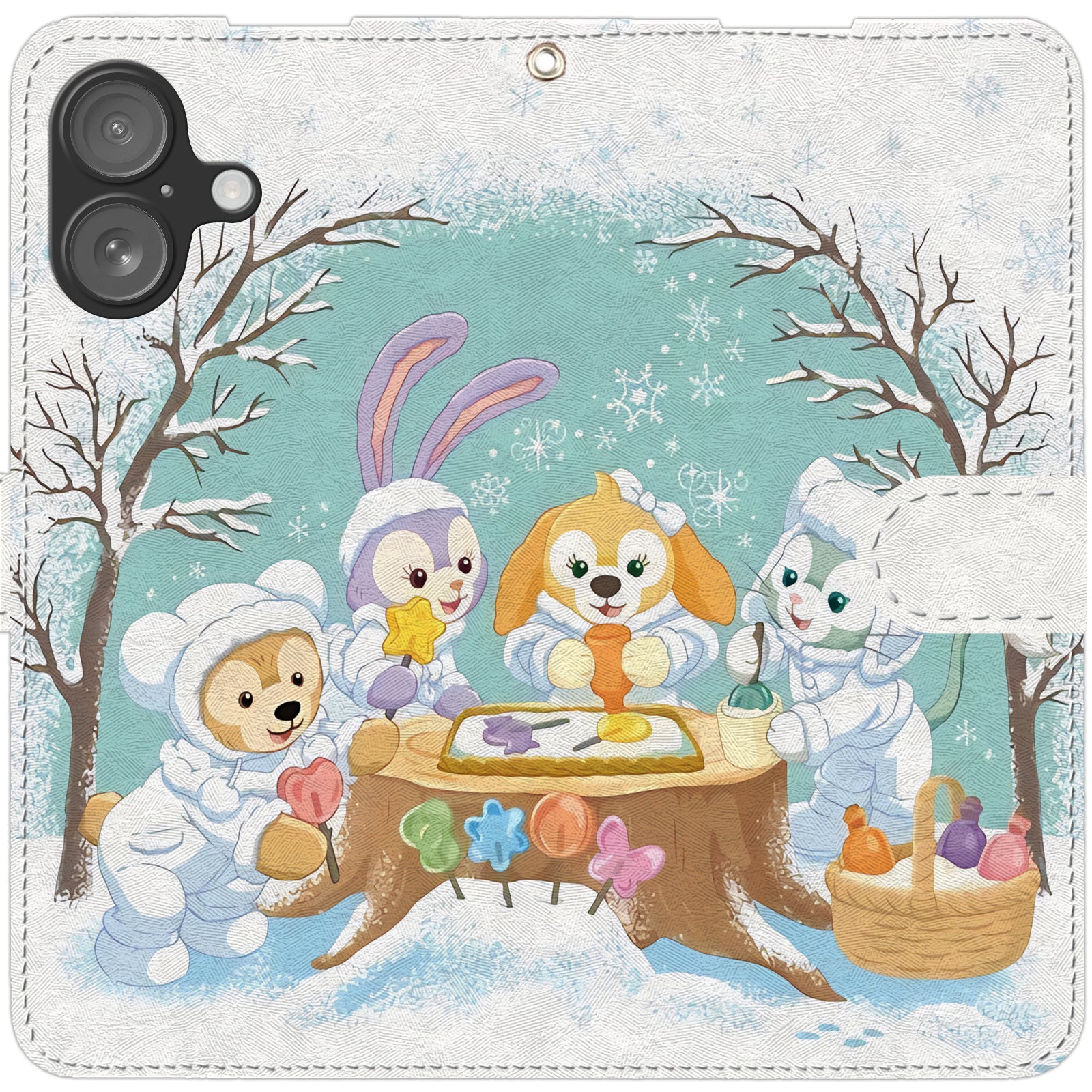 Duffy iPhone smartphone case, wallet-style, compatible with all iPhone models