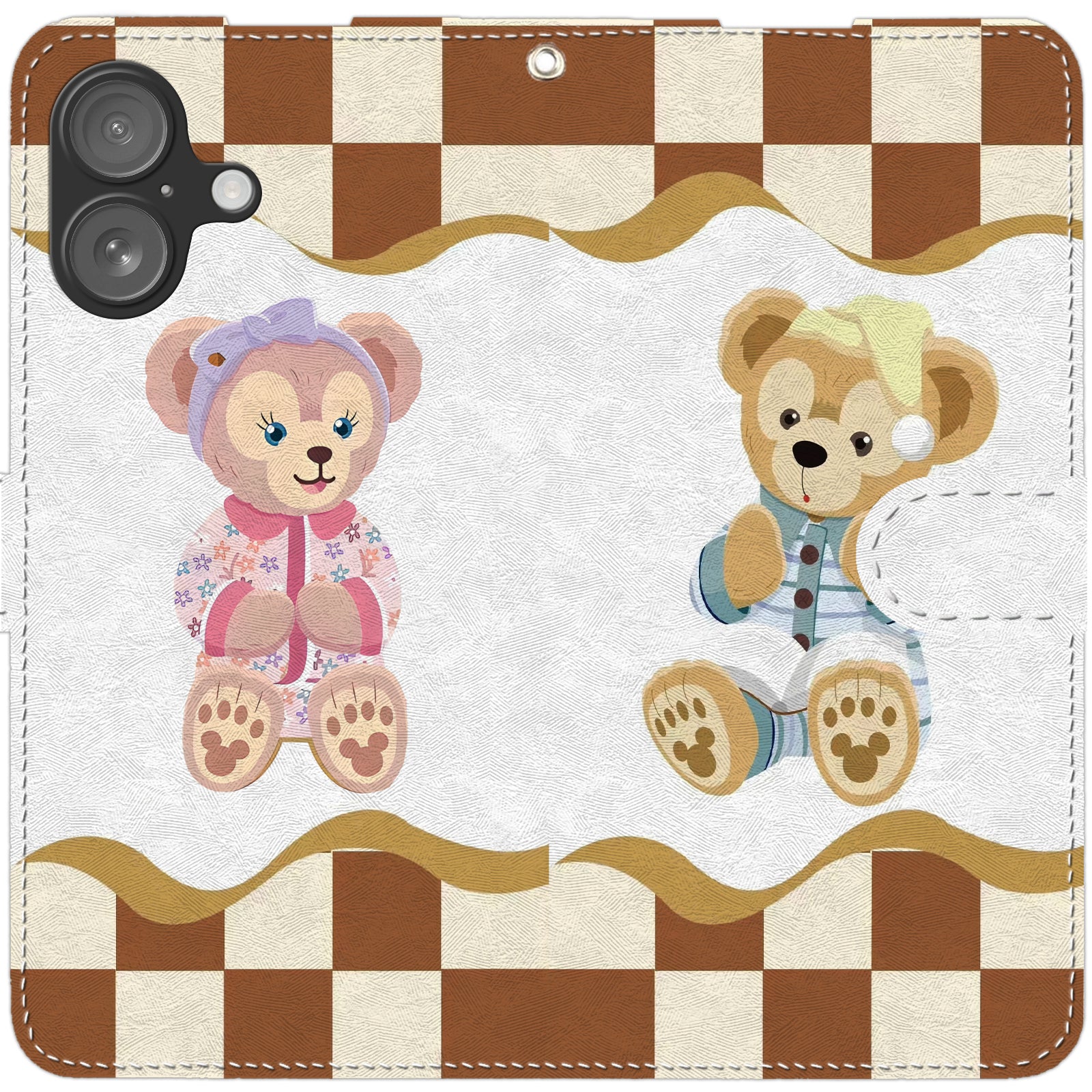Duffy iPhone smartphone case, wallet-style, compatible with all iPhone models