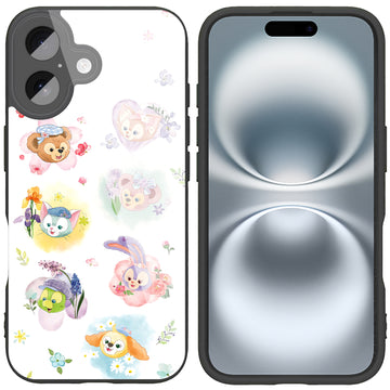 ダッフィー ダッフィーと仲間たち iPhone スマホケース iPhone全機種対応