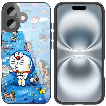 Doraemon iPhone smartphone case compatible with all iPhone models