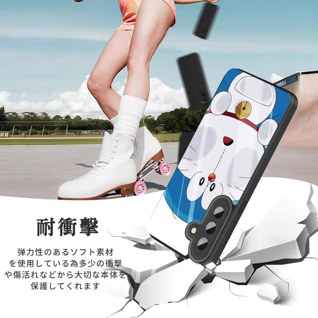 ドラえもん Samsung galaxyスマホケース Galaxy全機種対応