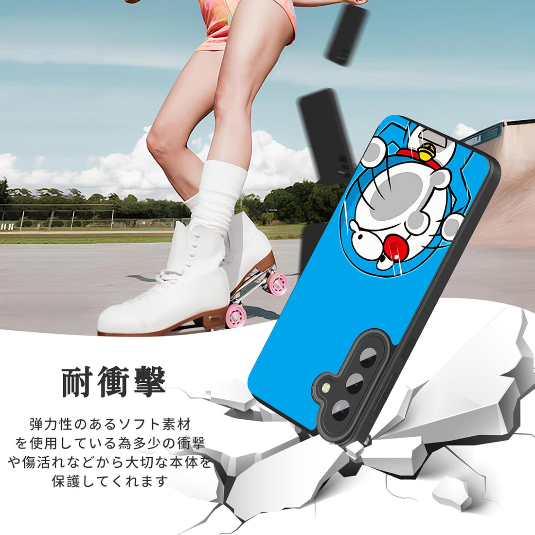 ドラえもん Samsung galaxyスマホケース Galaxy全機種対応