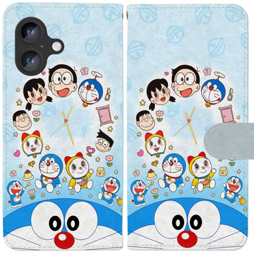 ドラえもん iPhone スマホケース 手帳型 iPhone全機種対応