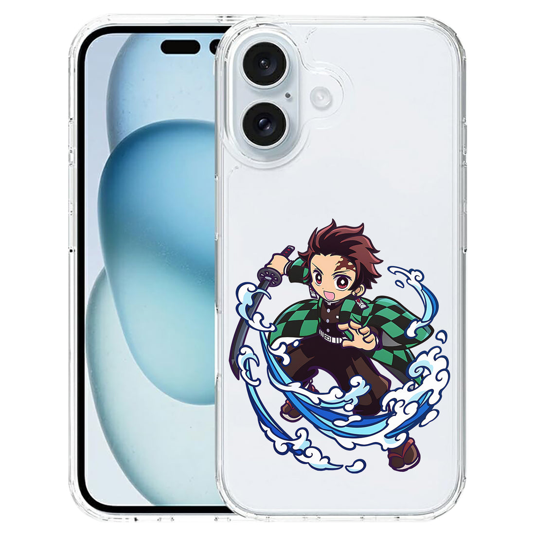 Yoshi Stamp iPhone Transparent Smartphone Case with Magnetic Adhesive, Compatible with All iPhone Models