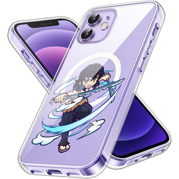 Yoshi Stamp iPhone Transparent Smartphone Case with Magnetic Adhesive, Compatible with All iPhone Models