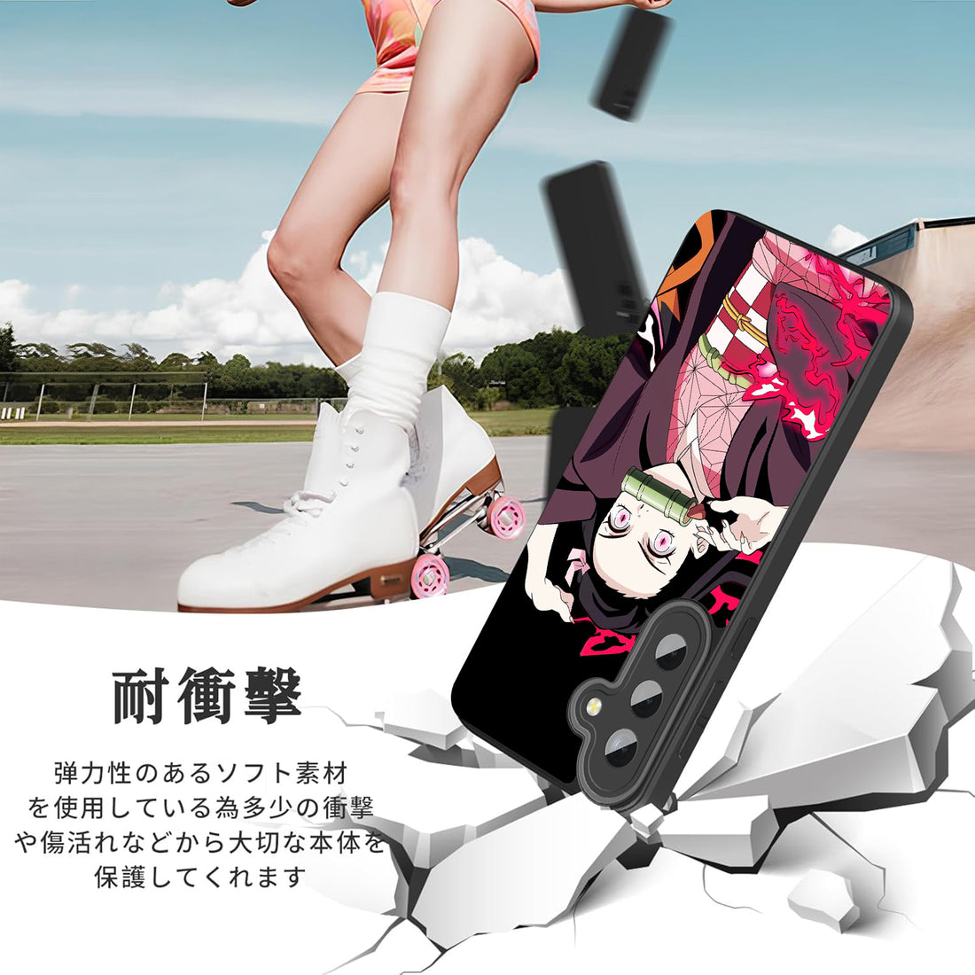 Hello Kitty Samsung Galaxy smartphone case, compatible with all Galaxy models