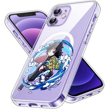 Yoshi Stamp iPhone Transparent Smartphone Case with Magnetic Adhesive, Compatible with All iPhone Models