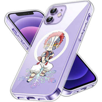 Yoshi Stamp iPhone Transparent Smartphone Case with Magnetic Adhesive, Compatible with All iPhone Models