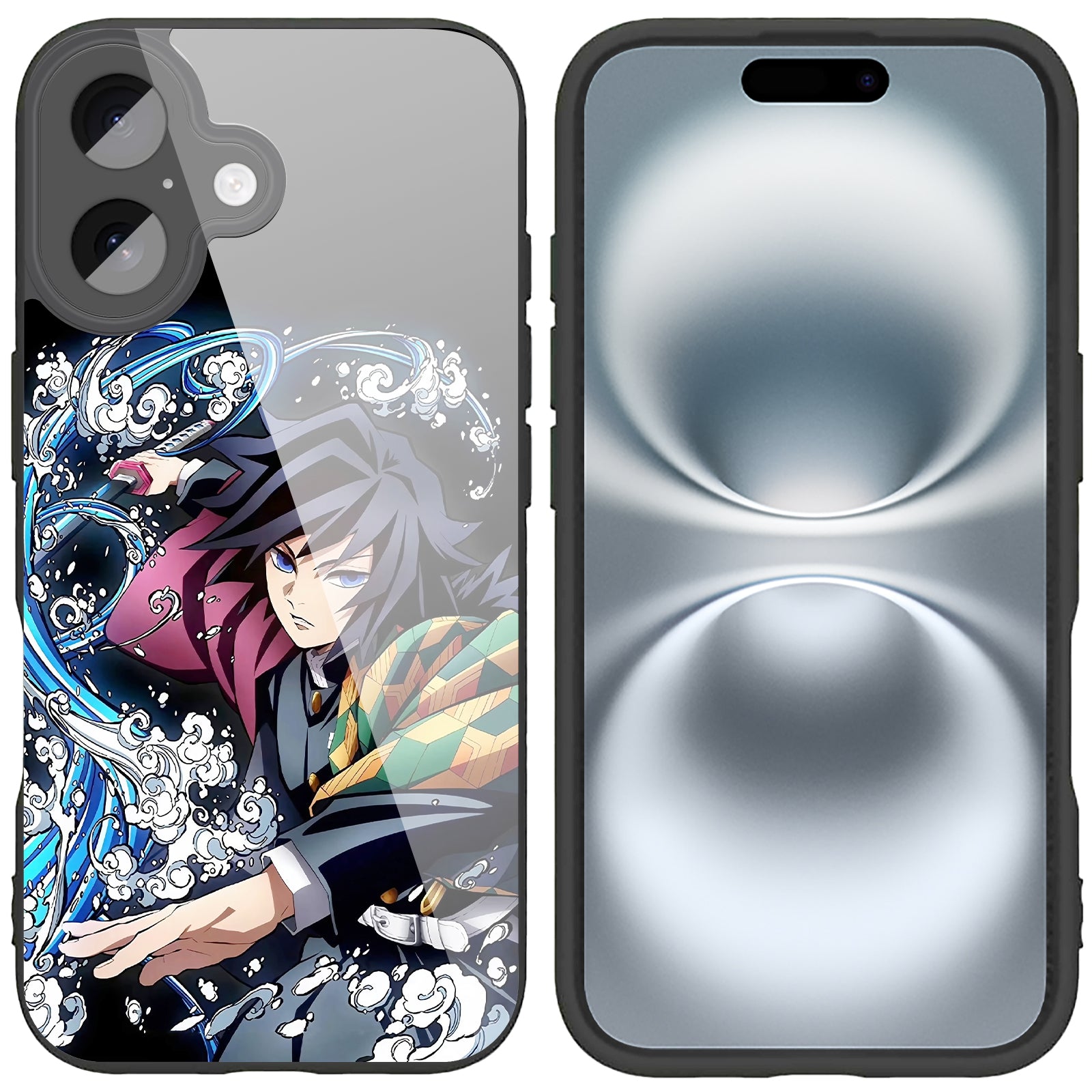 Demon Slayer: Kimetsu no Yaiba Giyu Tomioka iPhone Smartphone Case Compatible with All iPhone Models