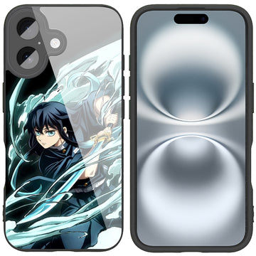 Demon Slayer: Kimetsu no Yaiba Tokito Muichiro iPhone Smartphone Case Compatible with All iPhone Models