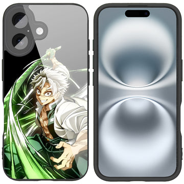Demon Slayer: Kimetsu no Yaiba Sanemi Shinazugawa iPhone Smartphone Case Compatible with All iPhone Models