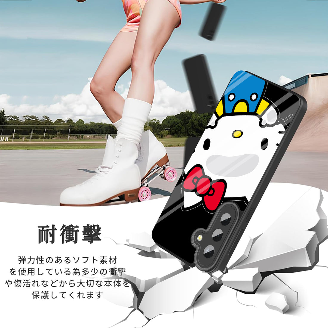 ハローキティ hello kitty Samsung galaxyスマホケース Galaxy全機種対応