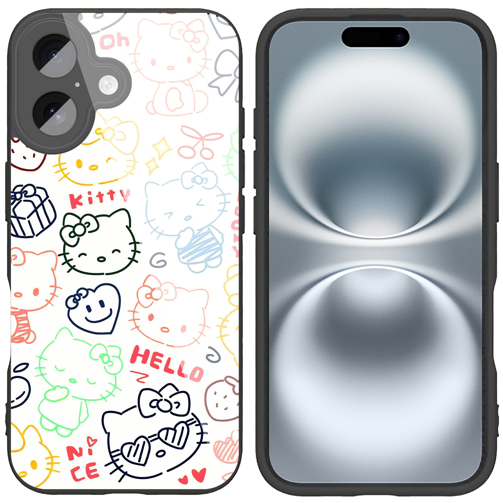 Hello Kitty iPhone smartphone case compatible with all iPhone models