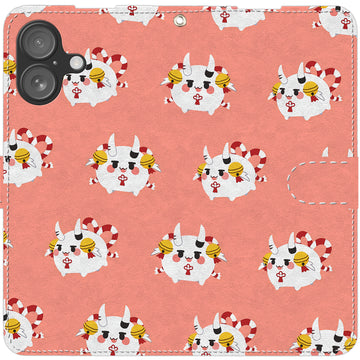 Hololive Hyakki Ayame iPhone Smartphone Case, Wallet Style, Compatible with All iPhone Models