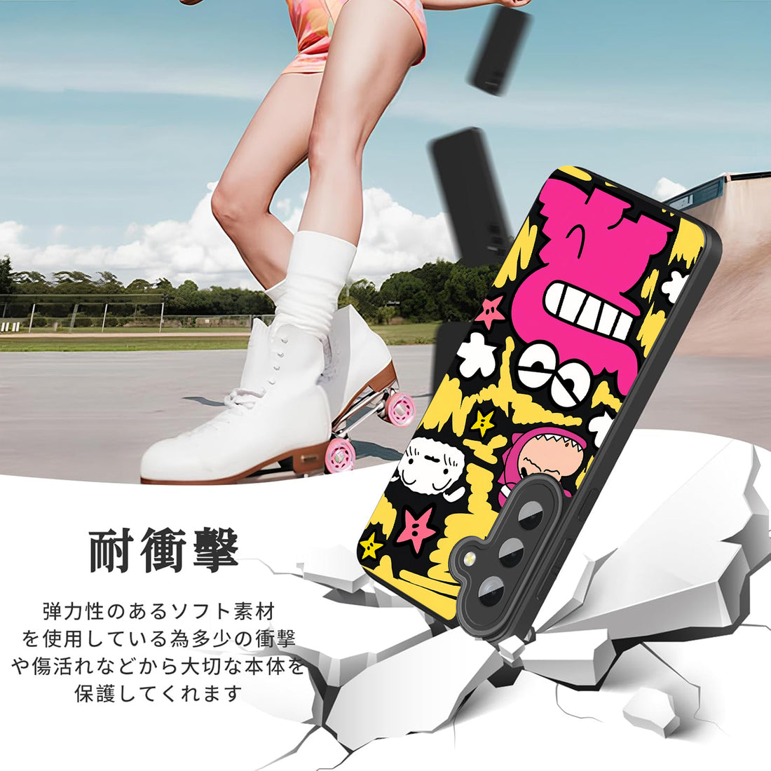 Hello Kitty Samsung Galaxy smartphone case, compatible with all Galaxy models