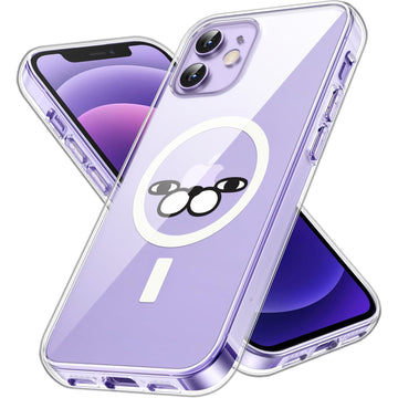 Yoshi Stamp iPhone Transparent Smartphone Case with Magnetic Adhesive, Compatible with All iPhone Models